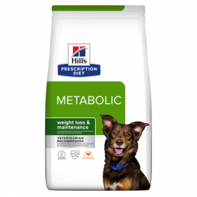 Hill's Prescription Diet Metabolic - ново поколение диета за кучета с наднормено тегло 12 кг.